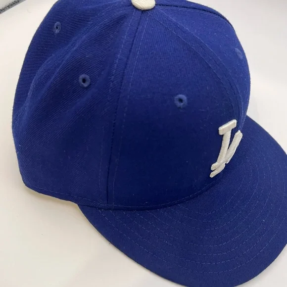 New Era Royal Blue 59FIFTY Cap 7 3/8 - Picture 2 of 6